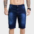 Bermuda Jeans Masculina Premium com Elastano - Kit 4 Peças